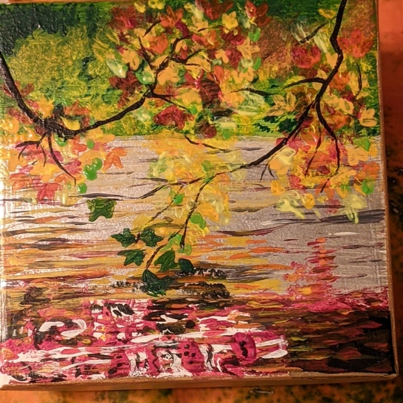 PLEASE READ Hand Painted Gift Box - Picture 14 of 16